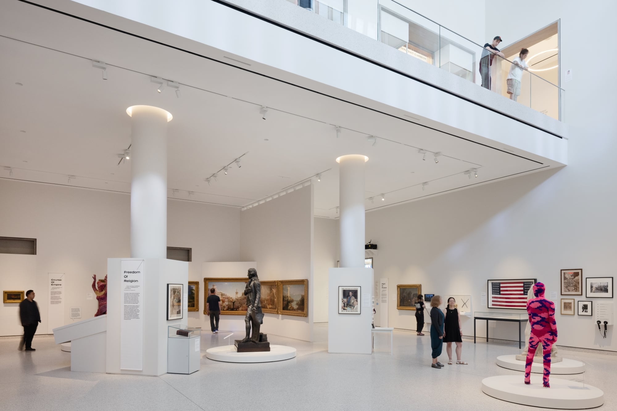 The newly opened Klingenstein Family Gallery at the New York Historical Society